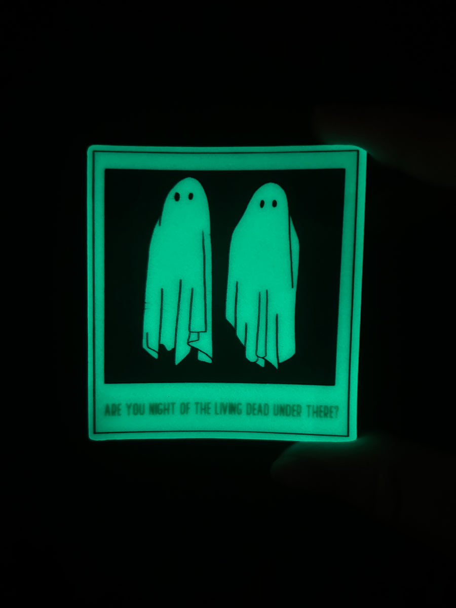 Sticker Glow in the dark sheet ghost Ghost Girl Greetings