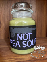 Load image into Gallery viewer, SOLD OUT Glass Jar Candle: Not Pea Soup