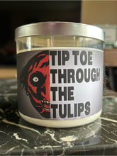 Load image into Gallery viewer, 3 wick candle: TipToe through the tulips