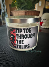 Load image into Gallery viewer, 3 wick candle: TipToe through the tulips