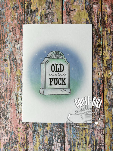 Birthday Cards: Old AF