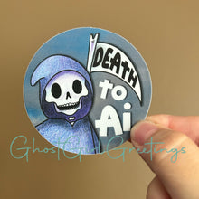 Load image into Gallery viewer, Sticker: Death to AI