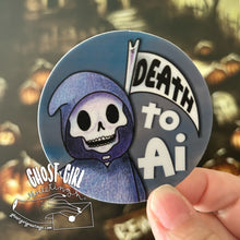 Load image into Gallery viewer, Sticker: Death to AI