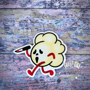 Sticker: Killer popcorn