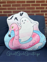 Load image into Gallery viewer, PRE ORDER Shaped Pillow- Flaminghost
