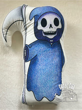 Load image into Gallery viewer, PRE ORDER Shaped Pillow- Grim Reaper