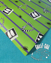 Load image into Gallery viewer, Gift Wrap Sheet- Ghost with the Most