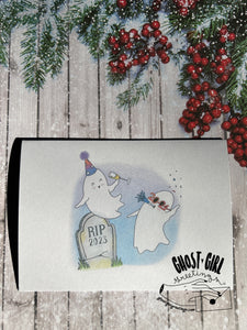 Holiday Greeting Card: Happy Boo Year
