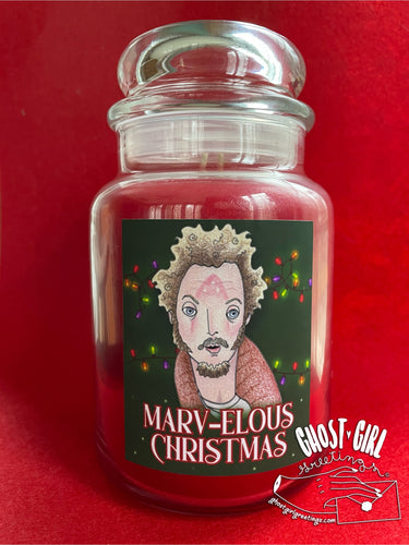 Glass Jar Candle: Marv-elous Christmas