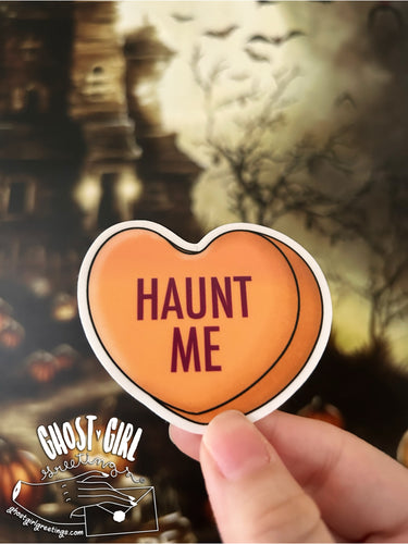 Sticker: Haunt Me