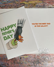 Load image into Gallery viewer, Fathers Day Card: Best Dad in the Galaxy