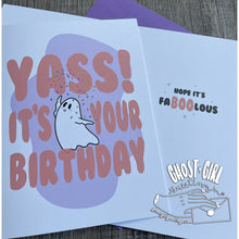 Load image into Gallery viewer, Birthday Card: FaBOOlous Birthday