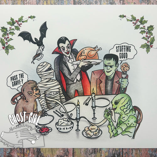 Print: Monster Holiday