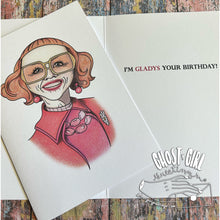 Load image into Gallery viewer, Birthday card: Gladys-your birthday