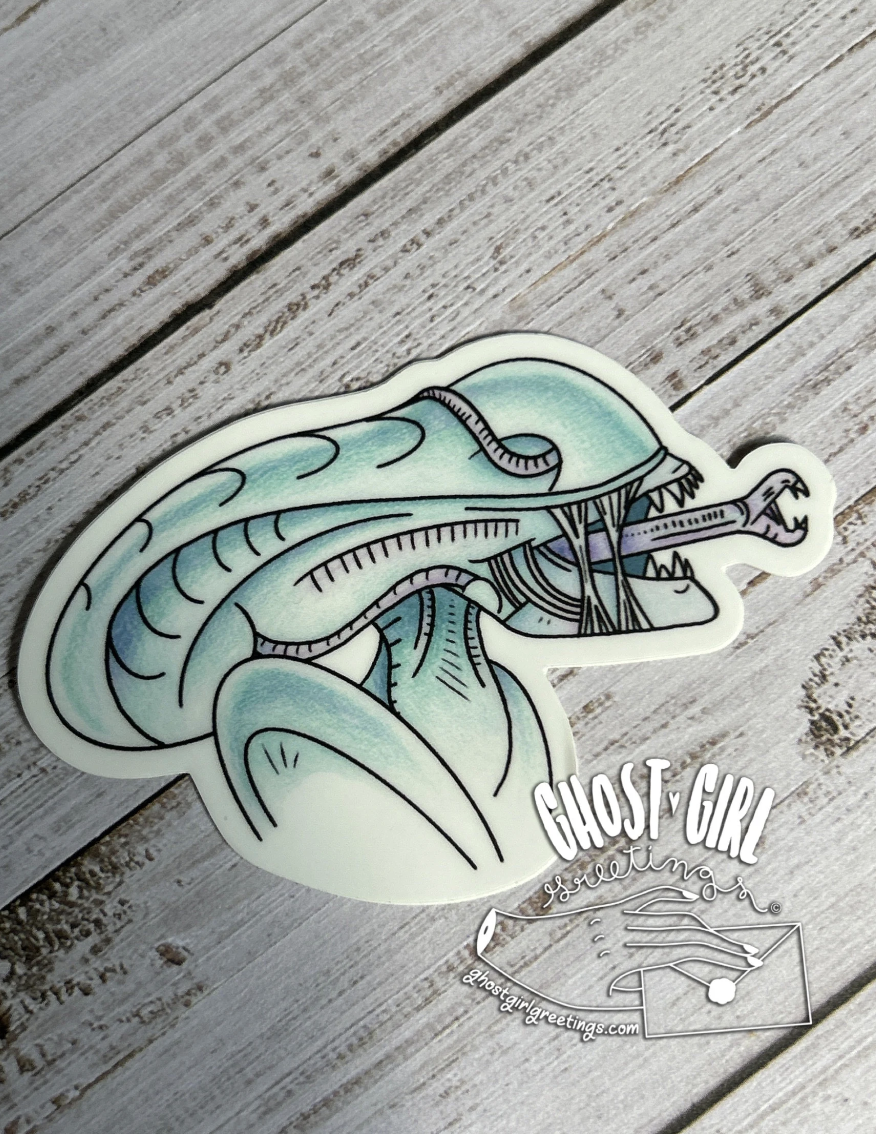 Sticker: Outer space queen