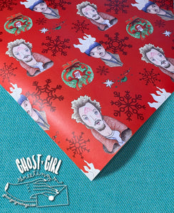 Gift Wrap Sheet- Christmas Bandits