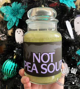 Glass Jar Candle: Not Pea Soup