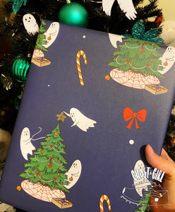Gift Wrap Sheet- Christmas Spirits