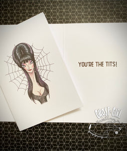 Love and Friendship cards You're the tits!