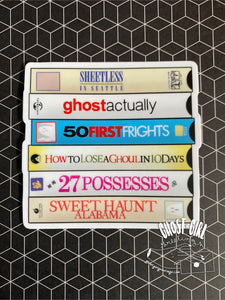 Vinyl Sticker: If Ghosts wrote Rom-Coms