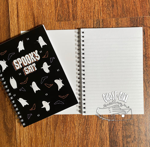 Spiral Notebook: Spooky Shit