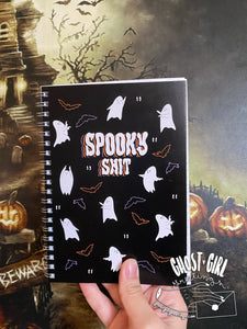 Spiral Notebook: Spooky Shit