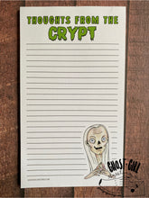 Load image into Gallery viewer, Magnetic Note Pad: Thoughts from the Crypt