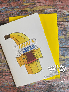Gift Card Holder-There's always money in the Banana stand