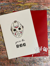 Load image into Gallery viewer, Love and Friendship Cards - Horror Nerd version