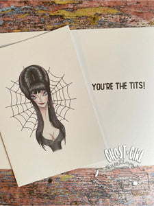 Love and Friendship cards You're the tits!