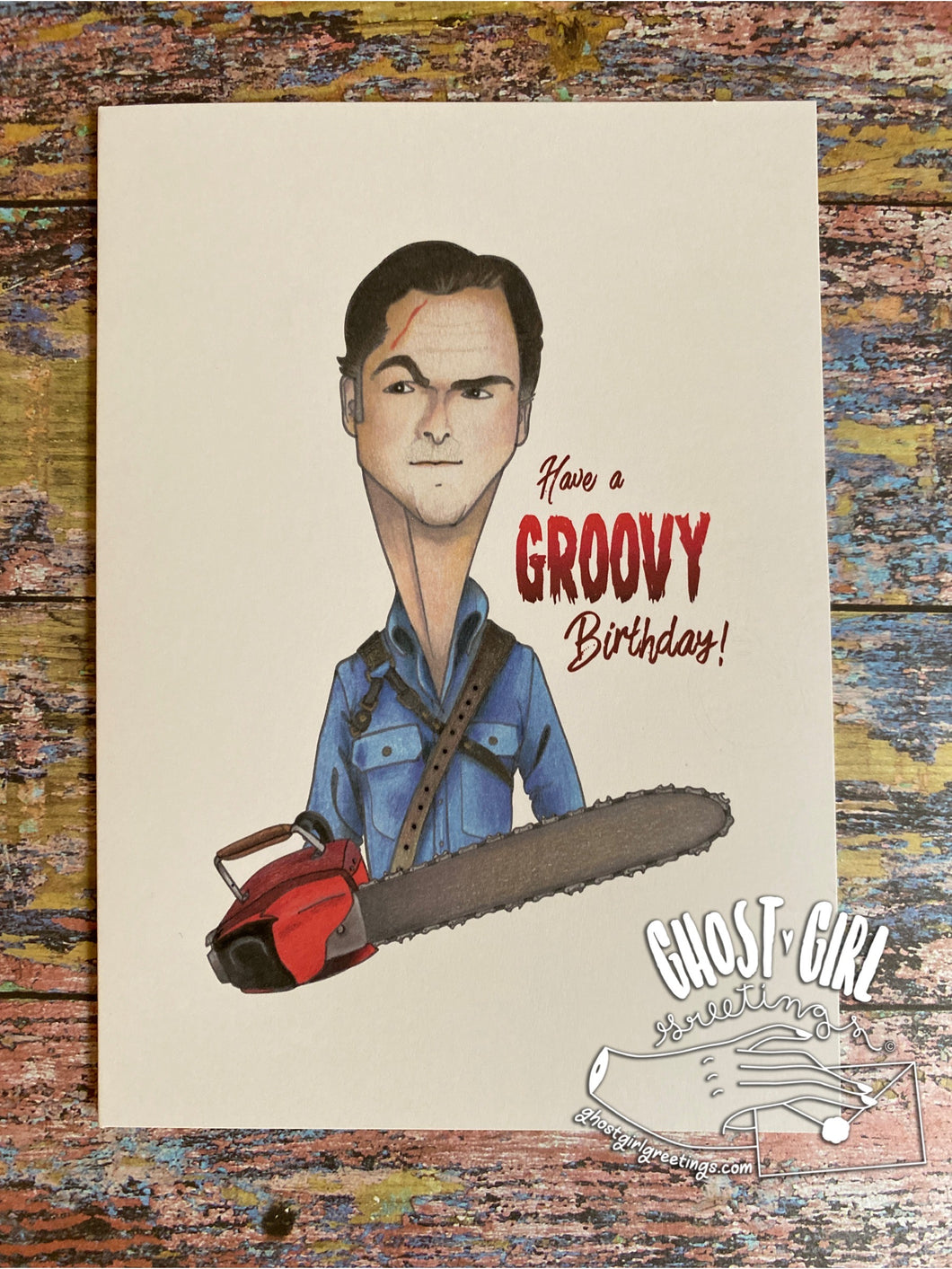 Birthday card: Groovy Birthday