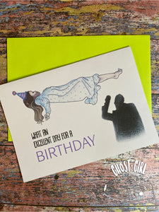 Birthday card: What an excellent day for a Birthday