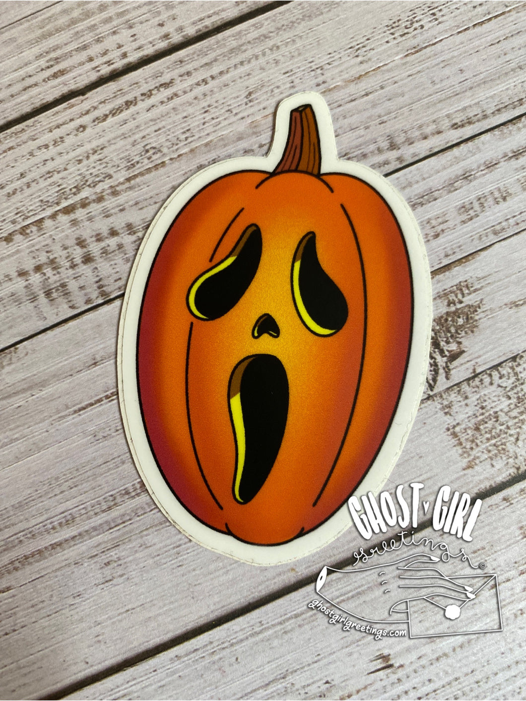 Sticker: Screaming Gourd