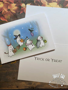 Halloween Greeting Card: Trick or Treat