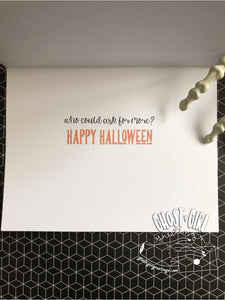 Halloween Greeting Card: Dead Man’s Party