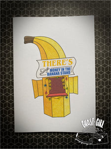 Gift Card Holder-There's always money in the Banana stand