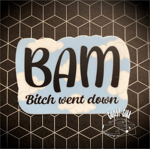 Sticker: BAM