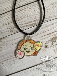 Necklace "Doll Face"
