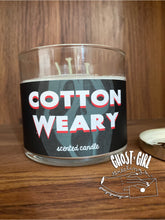 Load image into Gallery viewer, 3 Wick Candle: Cotton Weary