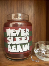 Load image into Gallery viewer, Glass Jar Candle: Never Sleep Again