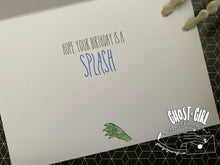 Load image into Gallery viewer, Birthday Card: Splash