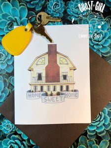 Housewarming Card/ Moving Card: Home Sweet Home