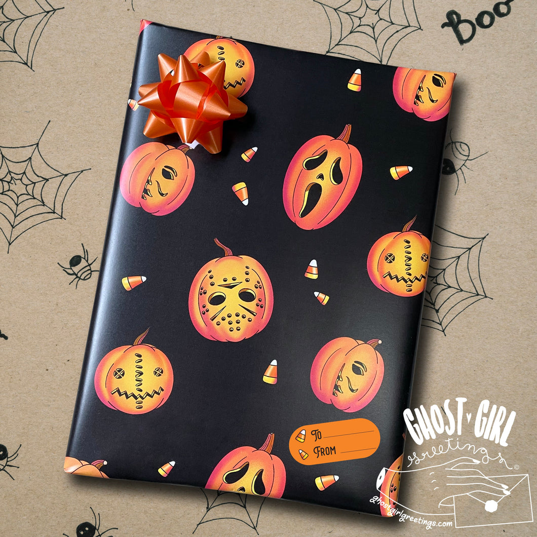 Gift Wrap Set- Squad Gourds